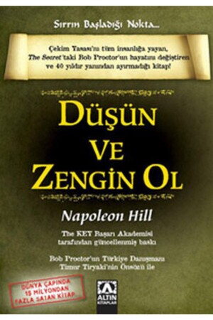 Think And Grow Rich Lifetime Success Guide Napoleon Hill - Altın Kitaplar