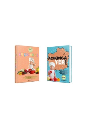 This Child Is Hungry - He Eats When Hungry 2-pack Recipe Book - Bebeklik Yayınları