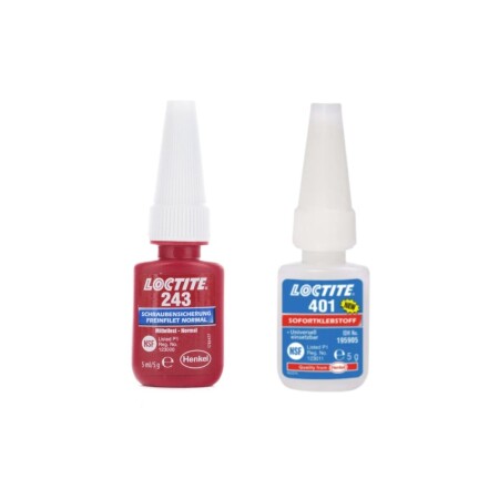 Threadlocker and adhesive kit LOCTITE 243 5ml/ 401 5gr - Loctite
