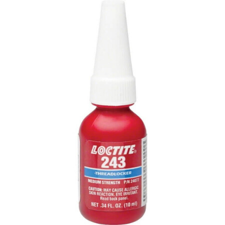 Threadlocker medium strength LOCTITE 243 10ml - Loctite
