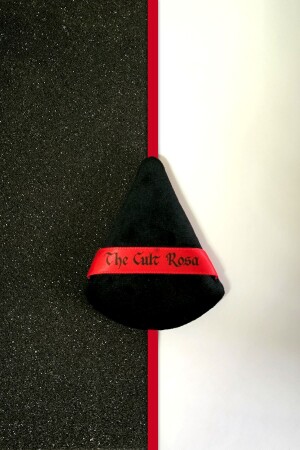 Tiara XL Üçgen Kadife Puf - Toz Ürün Uygulama Aparatı - 1 Adet - The Cult Rosa
