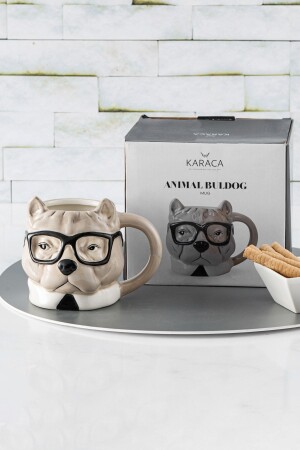 Tierische Bulldoggen-Tasse - Karaca