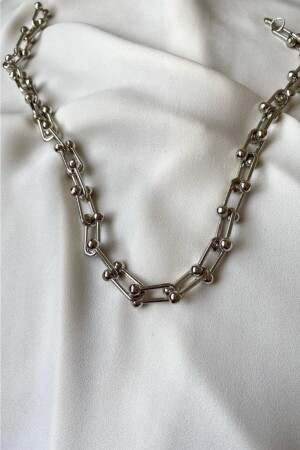 ملون من الفضة من الذهب مطلي Tiffany Blanca Collar GD000044 - gaila design