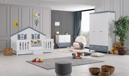 Tilda Gray Montessori Teen Room - Cadde Yıldız
