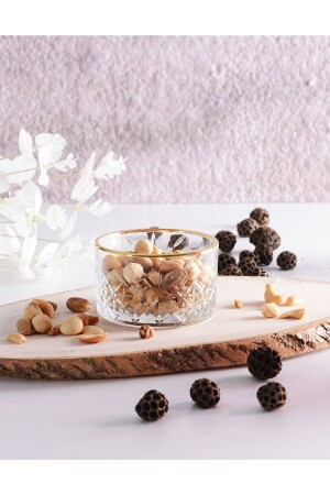 Timeless Golden Touch Snack Bowl Set - Paşabahçe