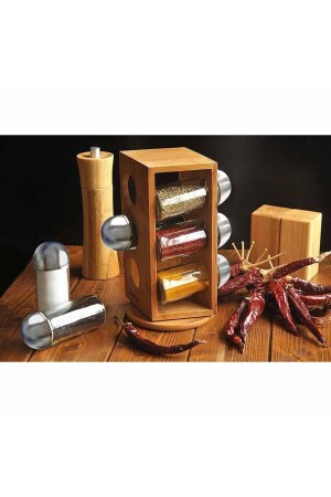Tina 6-Piece Spice Rack B2250 - Bambum