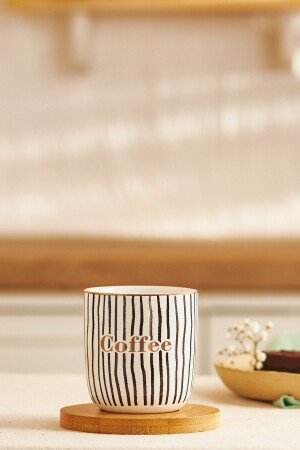 Tinycoffe 2 Piece New Bone Mug Set 200 ml Black 600. 15. 01. 2980 - Emsan