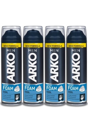 Tıraş Köpüğü Cool 4x200ml - Arko Men