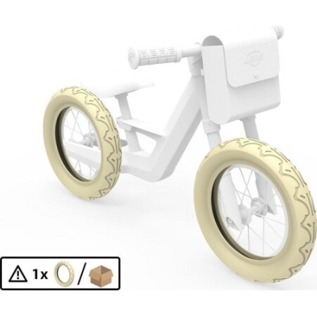 Tire 12.5x2.25-8 slick beige - BERG