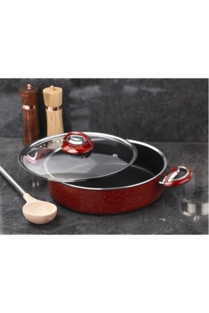 Titan Granit flacher Topf 32 cm tac32 - Taç