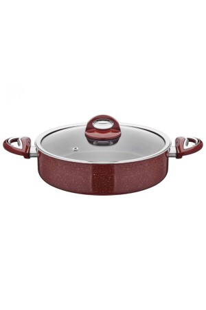 Titan Granite Flat Pot 32cm GR-B32 - Taç