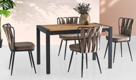 Titanic Dining Table Set - Cadde Yıldız