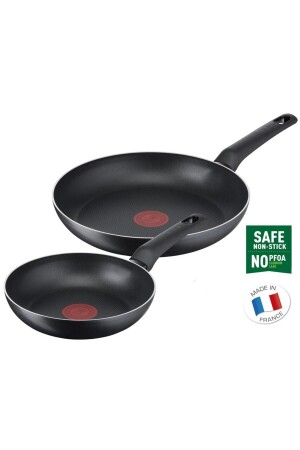Titanium 1x Diffusion Base Simplecook Pan Set - 20 26 Cm - Tefal