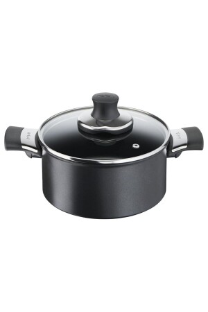 Titanium 1x Excellence Deep Pot with Induction Base - 20 Cm 2100117776 - TEFAL