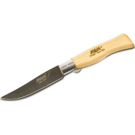 Titanium folding knife with safety lock MAM Douro 2085, boxwood, 8.3cm - MAM