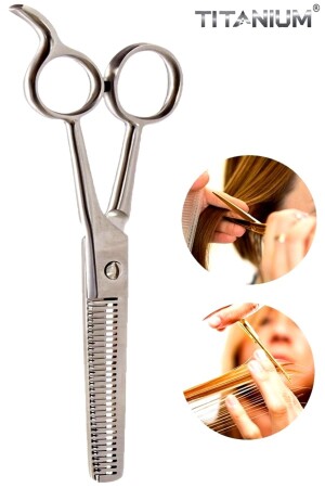 Titanium Screw Tail Mat Intermediate Scissors Efile Scissors - Xolo