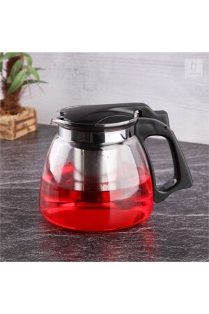 Tohana Lux Glasteekanne 900 ml. bamb3710 mit Sieb - Emr züccaciye