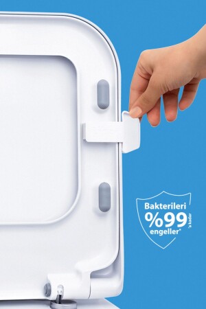 Toilet Seat Holder Pack of 4 with Antibacterial Content 04-DORTLU-04 - Lifco