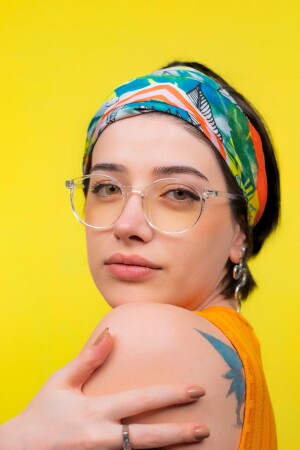 Tokyo Crystal Transparent Blue Light Glasses TKYKRSTL - Focus On