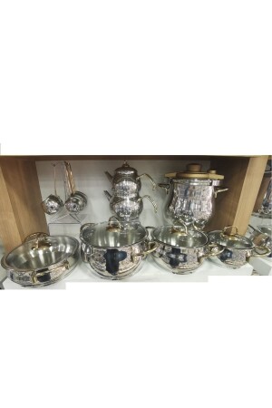 Tombo 18 Piece Steel Dowry Set Gold G447 - Vivaldi