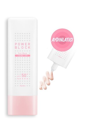 Tone Equalizing Illuminating Sun Cream 50ml Apieu Power Block Tone Up Base Pink Spf50 - Missha