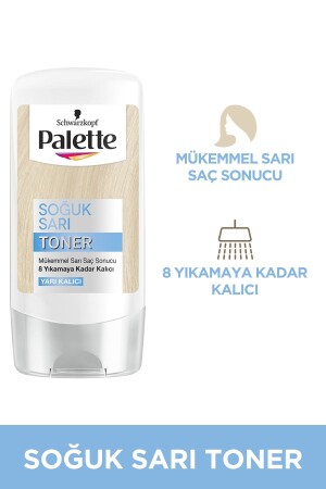 Toner Soğuk Sarı Blonder - Palette