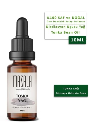 Tonkabohneöl 10 ml. - (ätherisches Tonkabohneöl) msl0057 - Masala