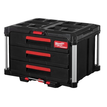 Tool box with 3 drawers MILWAUKEE Packout - Milwaukee Packout
