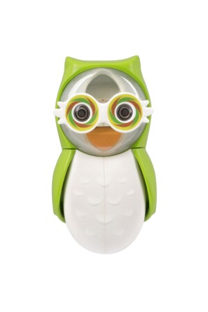 Toothbrush Cup with Antibacterial Lid One Minute Timer (owl) 9555038904826 - Flipper