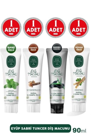 Toothpaste Mint- Clove- Bamboo and Miswak - Eyüp Sabri Tuncer