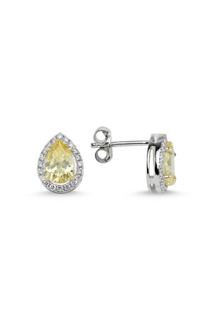 Topaz Stone Diamond Fancy Earrings - Assos Pırlanta
