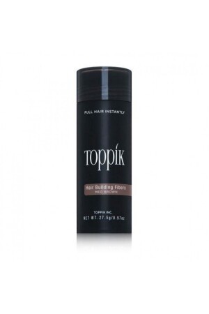 Topical Hair Covering Fiber - Medium Brown 27. 5g medium coffee - e&e