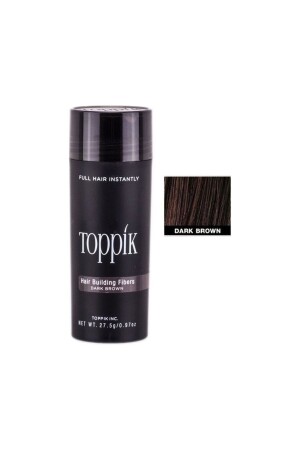 Topisch-dunkelbraunes voluminöses Haarfaser-Haarpulver 27. 5gr - Yağmurs