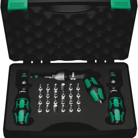 Torque screwdriver set WERA 7440/41/42 0.3-6.0 Nm - Wera