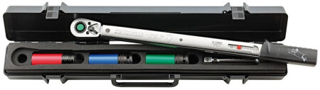 Torque wrench with accessories STAHLWILLE 721QR/20/3/1 40-200Nm 1/2