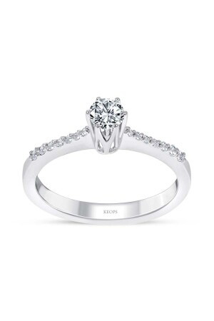 Total 0. 34 Carat Diamond Solitaire Ring - Keops Pırlanta