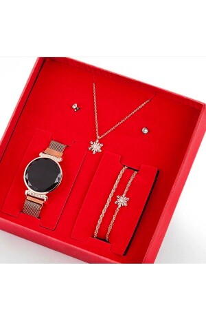 Touch Women's Wristwatch Necklace Bracelet Earring Set wesstarz13 - wesscollection