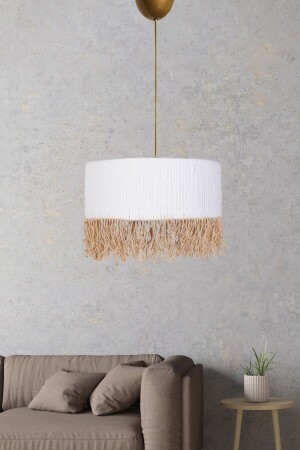 Touffe Handmade Chandelier White Hnmd-42 SH326 - hmydesign