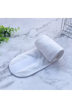 Towel Hair Band Velcro Makeup Headband Athlete Hair Band - Hizsoy Tekstil