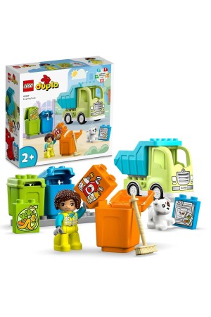 Town Recycling Truck 10987 Toy Building Set (15 PIECES) LG10987 - LEGO