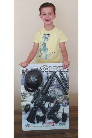 Toy 11 Piece Soldier Police Set brthr-00038 - Brother Toys
