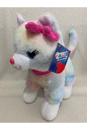 Toy 30 Cm Pink Buckle Cat (MAKING CAT SOUND) j1 - Halley