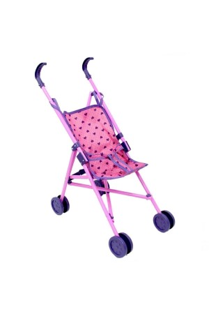 Toy Foldable Baby Stroller Toy Baby Stroller Pink EO2002pink - Sunman