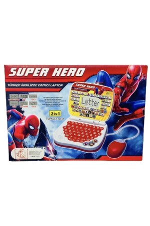 Toy Laptop Turkish English 100 Function Educational and Tutorial Computer - Mini Laptop mt5498y - Genel Markalar