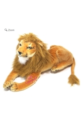 Toy Lion Plush King of the Jungle Lion 115cm With 70 Cm Tail PRA-3987747-9442 - matchbang