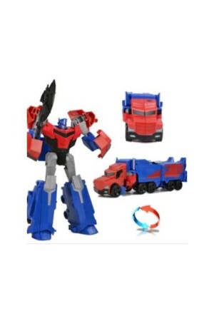 Toy Optimus Prime Toy Metal Body Robot Car AN518787774120 - transformers