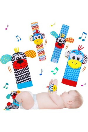 Toys Rattle Socks and Bracelet Set (szy 243( - Sozzy Toys