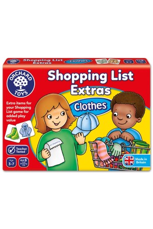 Toys Shopping List - Clothes 3+years Fun Games ORC091 - ORCHARD