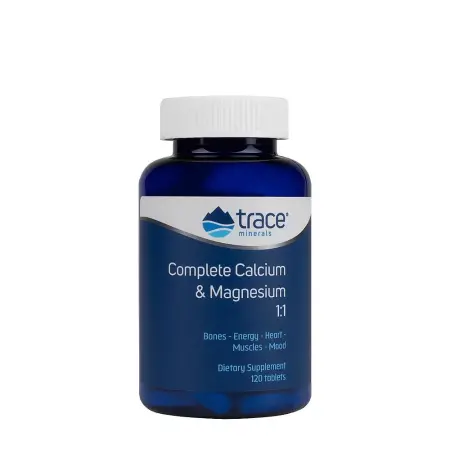 Trace Minerals Complete Cal/Mag 1:1 (120 Tablets) - Trace Minerals