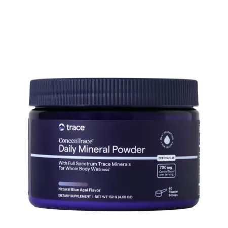 Trace Minerals ConcenTrace® Daily Mineral Powder (132 g, blue acai) - Trace Minerals